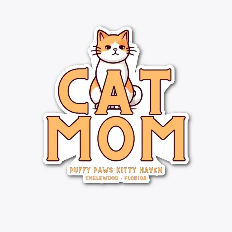 Cat Mom - Orange