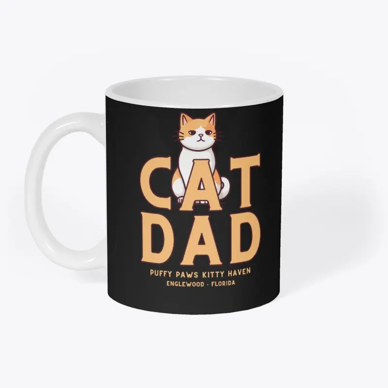 Cat Dad - Orange